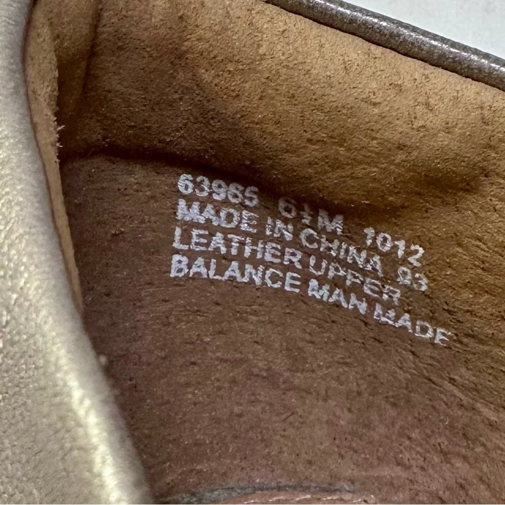 Clarks Metallic Gold Open-Toe Leather Pumps Size 6.5 - Picture 11 of 11